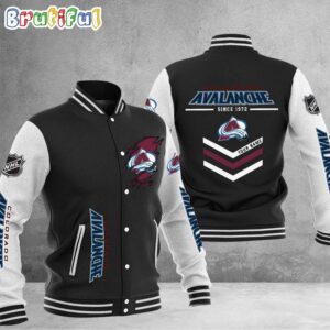 Colorado Avalanche NHL Style Baseball Jacket For Fans