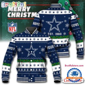 Dallas Cowboys NFL Style Baseball Jacket For Fans