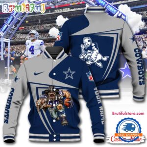 Dallas Cowboys NFL Style Baseball Jacket For Fans