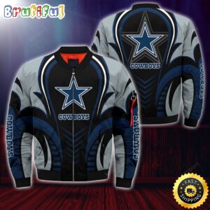 Dallas Cowboys NFL Style Bomber Jacket For Fans