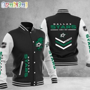 Dallas Stars NHL Style Baseball Jacket For Fans