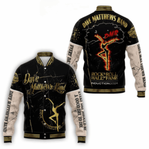 Dave Matthews Band Music Style Baseball Jacket For Fans
