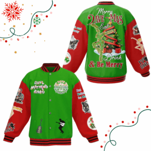 Dave Matthews Band Music Style Baseball Jacket For Fans