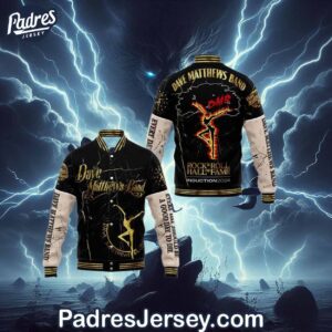 Dave Matthews Band Music Style Baseball Jacket For Fans