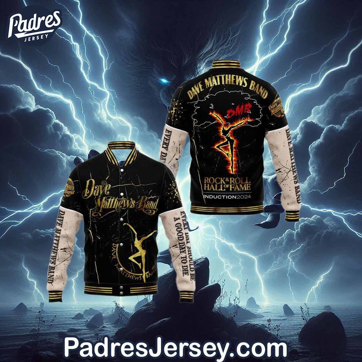 Dave Matthews Band Music Style Baseball Jacket For Fans