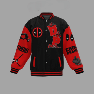 Deadpool Movies Style Baseball Jacket For Fans