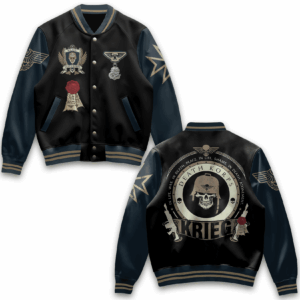 Death Korps of Krieg Warhammer 40,000 Games Style Baseball Jacket For Fans