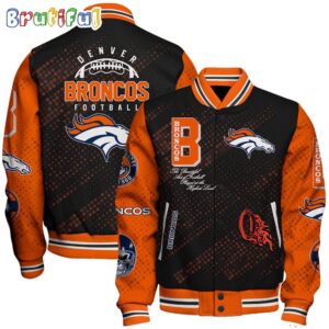 Denver Broncos NFL Style Baseball Jacket For Fans