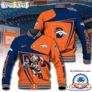 Denver Broncos NFL Style Baseball Jacket For Fans