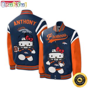 Denver Broncos NFL Style Baseball Jacket For Fans
