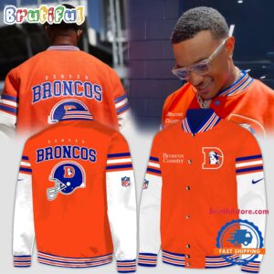 Denver Broncos NFL Style Baseball Jacket For Fans