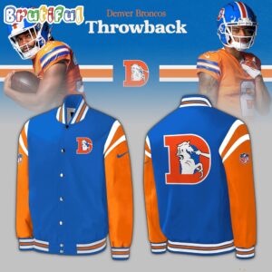 Denver Broncos NFL Style Baseball Jacket For Fans