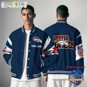 Denver Broncos NFL Style Baseball Jacket For Fans