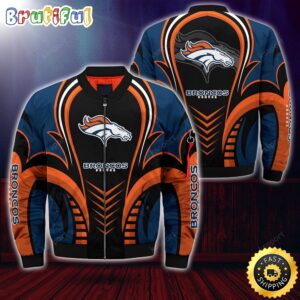 Denver Broncos NFL Style Bomber Jacket For Fans