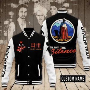 Depeche Mode Music Style Baseball Jacket For Fans