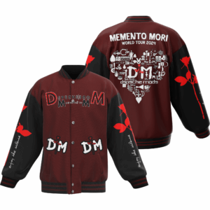 Depeche Mode Music Style Baseball Jacket For Fans