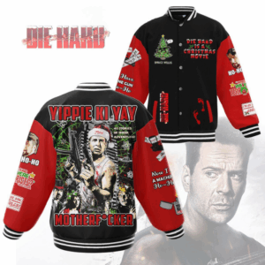 Die Hard Movies Style Baseball Jacket For Fans