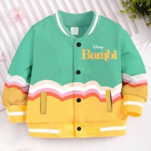 Disney Bambi Style Baseball Jacket For Fans