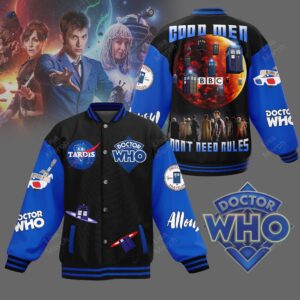 Doctor Who TV Series Style Baseball Jacket For Fans