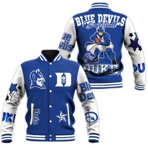 Duke Blue Devils NCAA Style Baseball Jacket For Fans