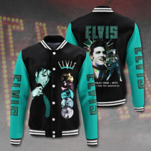 Elvis Presley Music Style Baseball Jacket For Fans