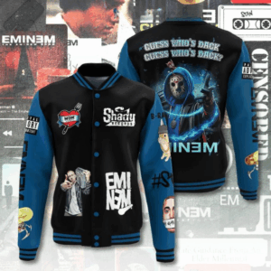 Eminem Music Style Baseball Jacket For Fans