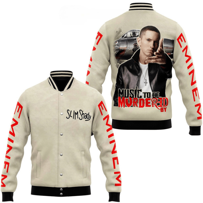Eminem Music Style Baseball Jacket For Fans