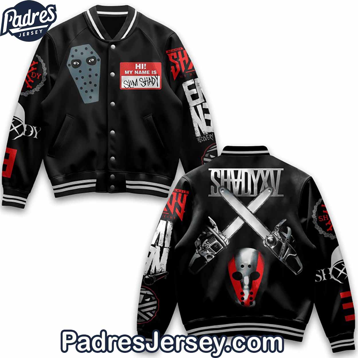 Eminem Music Style Baseball Jacket For Fans