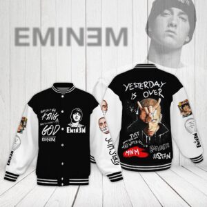 Eminem Music Style Baseball Jacket For Fans