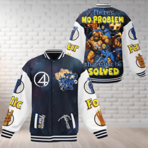 Fantastic Four Movies Style Baseball Jacket For Fans