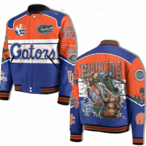 Florida Gators NCAA Style Baseball Jacket For Fans