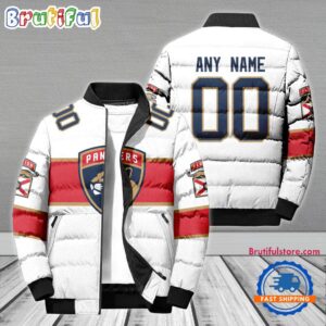 Florida Panthers NHL Style Puffer Jacket For Fans