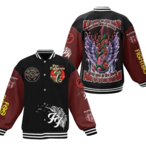 Foo Fighters Music Style Baseball Jacket For Fans
