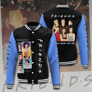 Friends TV Series Style Baseball Jacket For Fans