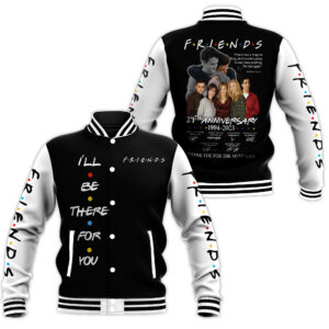 Friends TV Series Style Baseball Jacket For Fans