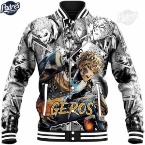 Genos One-Punch Man Anime Style Baseball Jacket For Fans