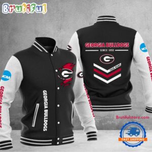 Georgia Bulldogs NCAA Style Baseball Jacket For Fans