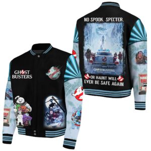 Ghost Music Style Baseball Jacket For Fans