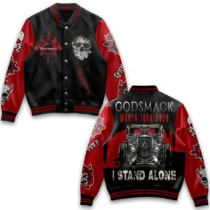 Godsmack Music Style Baseball Jacket For Fans