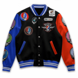Grateful Dead Music Style Baseball Jacket For Fans