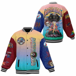 Grateful Dead Music Style Baseball Jacket For Fans