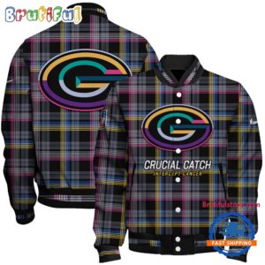 Green Bay Packers NFL Style Baseball Jacket For Fans