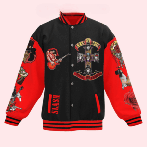 Guns N' Roses Music Style Baseball Jacket For Fans