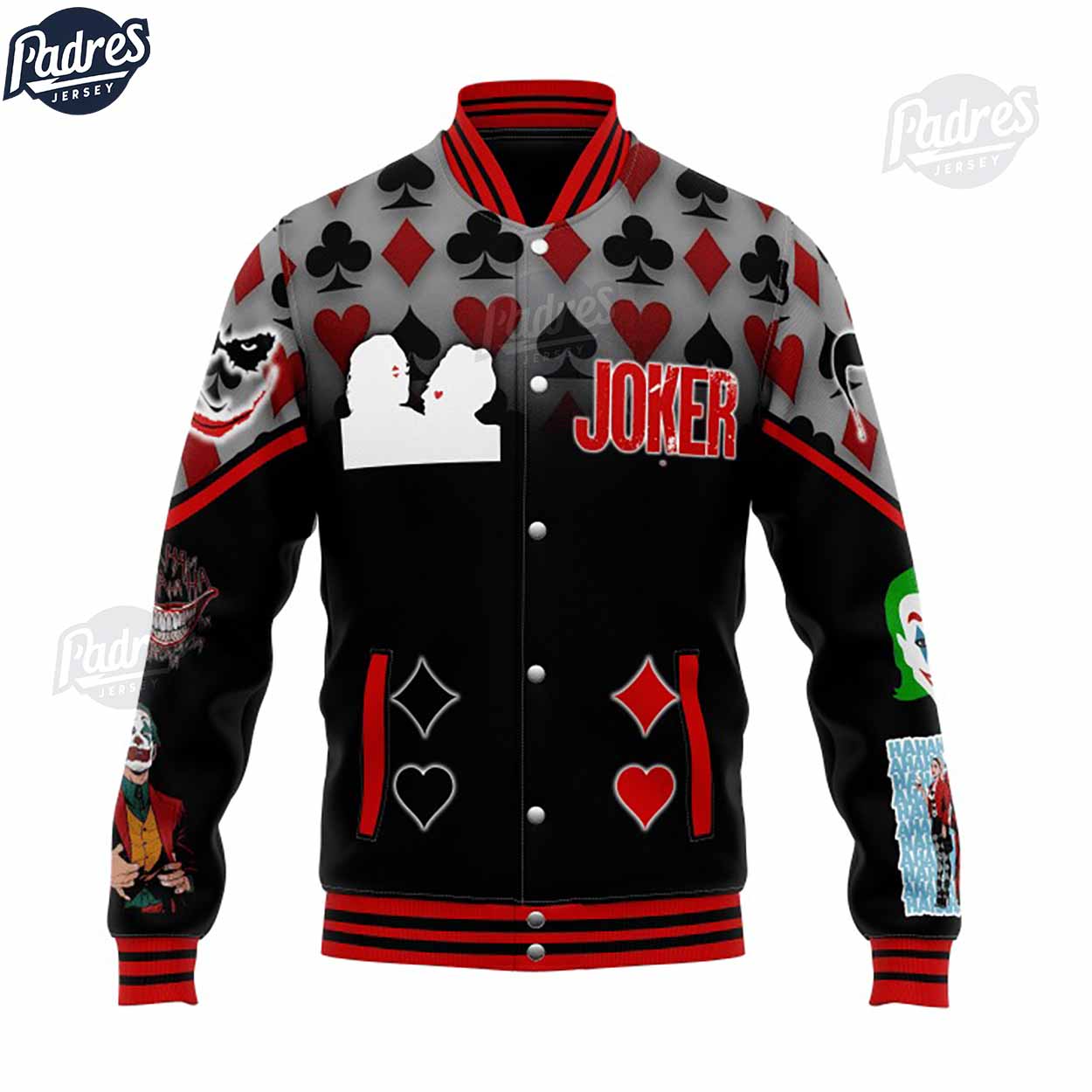 Harley Quinn Movies Style Baseball Jacket For Fans