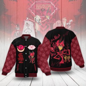 Hazbin Hotel Movies Style Baseball Jacket For Fans