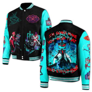 Hazbin Hotel Movies Style Baseball Jacket For Fans