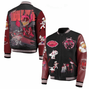 Hazbin Hotel Movies Style Baseball Jacket For Fans