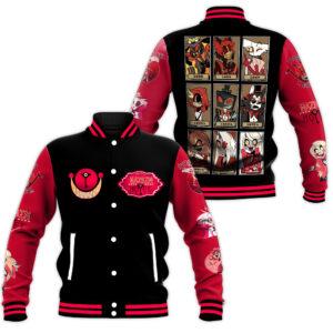 Hazbin Hotel Movies Style Baseball Jacket For Fans