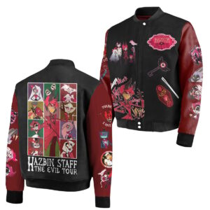 Hazbin Hotel Movies Style Baseball Jacket For Fans