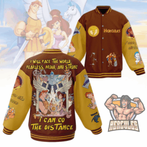 Hercules Disney Style Baseball Jacket For Fans
